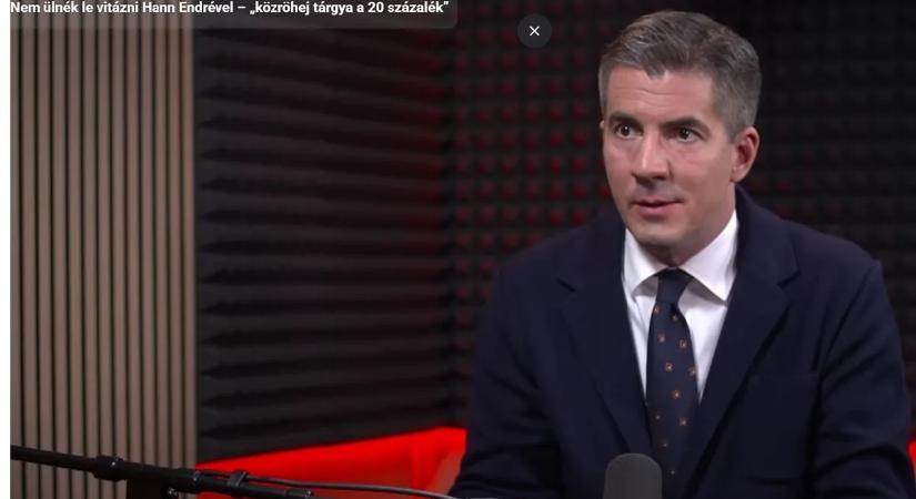 Kocsis Máté: Ha rajtam múlik, újra benyújtom az átláthatósági törvényt