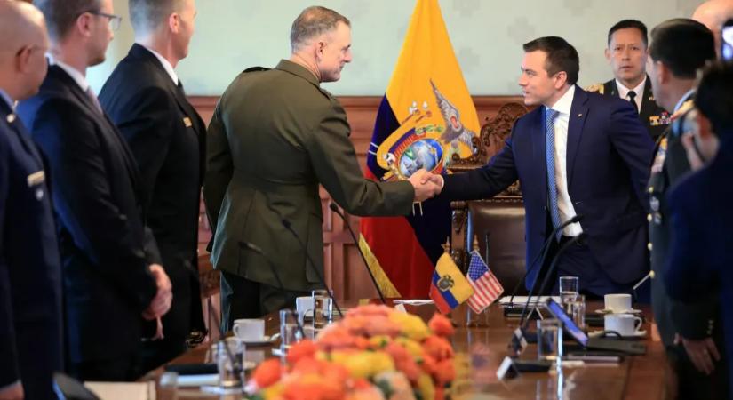 Újabb katonai műveletbe szállt be az USA, most Ecuadorban akarnak rendet tenni