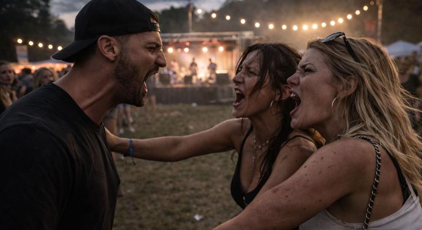 A bokorban kötött ki a békítő a telefonvita miatt ezen a siófoki fesztiválon