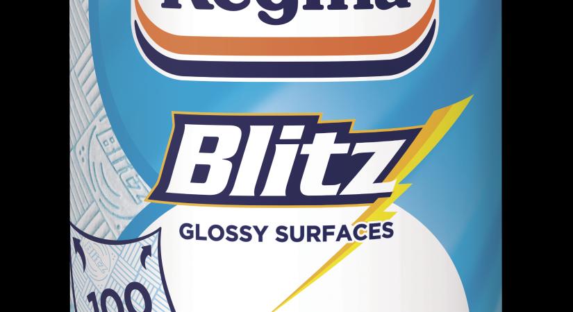 Regina BLITZ 3 rétegű, 1 tekercses innovatív papírtörlő