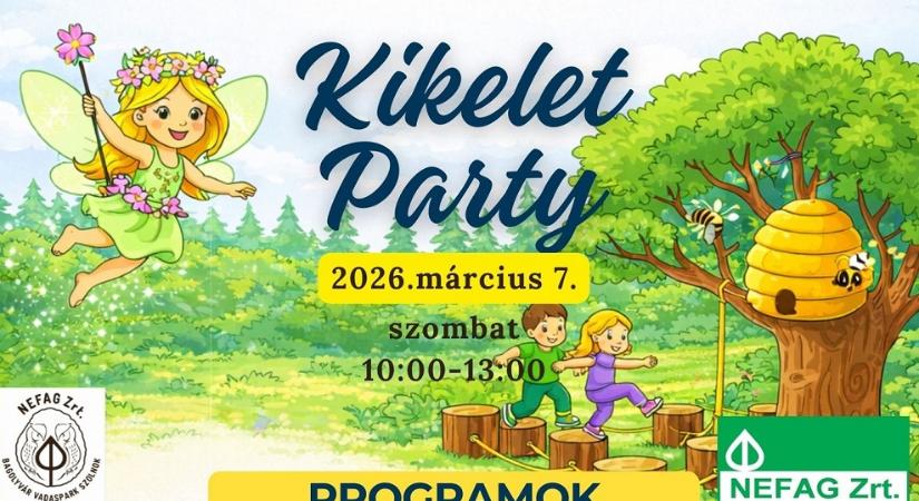 Kikelet Party – tavaszköszöntő programmal indul a szezon a szolnoki Bagolyvár Vadasparkban