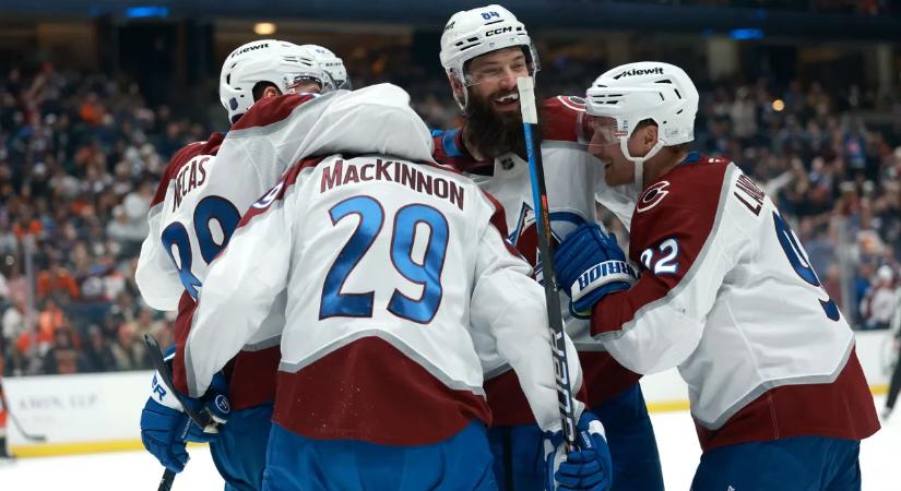 NHL: nem lett szoros meccs belőle – kiütötte a nyugati éllovas Avalanche a Ducksot