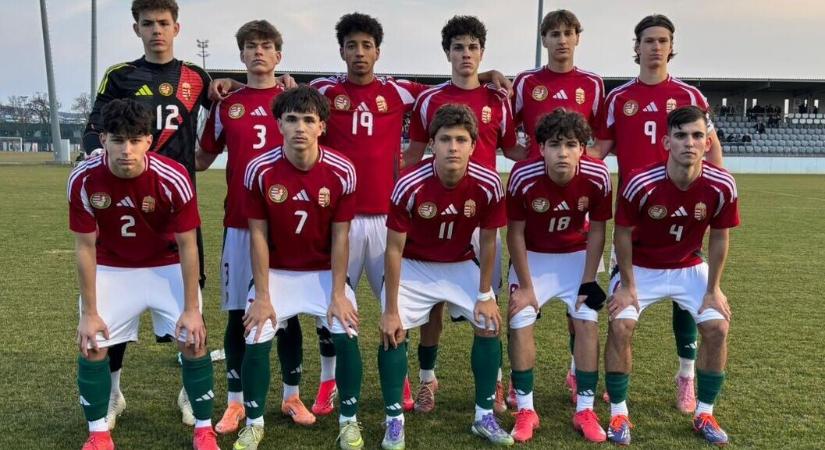 Győzelemmel kezdte az évet az U16-os válogatott, de a gólszerzőt mentő vitte el