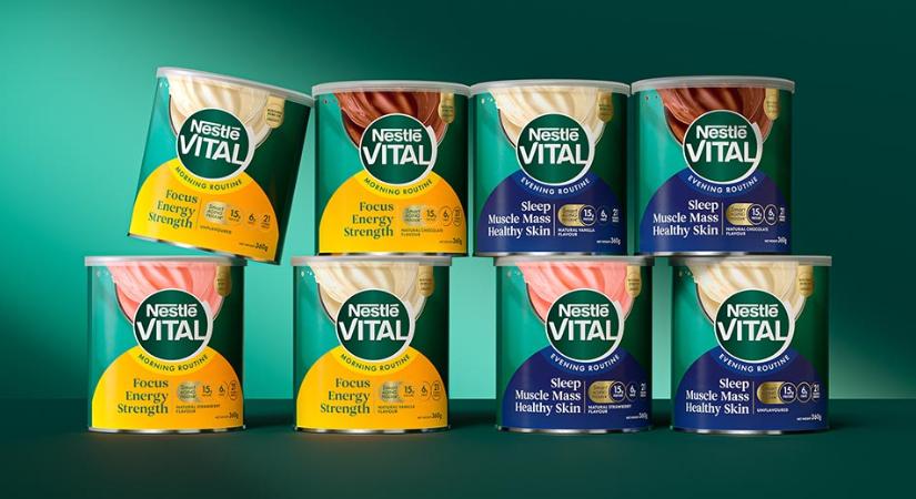 Az egészséges öregedés piacát célozza a Nestlé Vital italcsalád