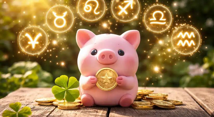 5 csillagjegyet meglátogat a szerencse malacka most hétvégén, te köztük vagy?