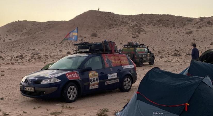 Eseménydús napokon vannak túl a Budapest–Bamako Rally csíkcsicsói résztvevői