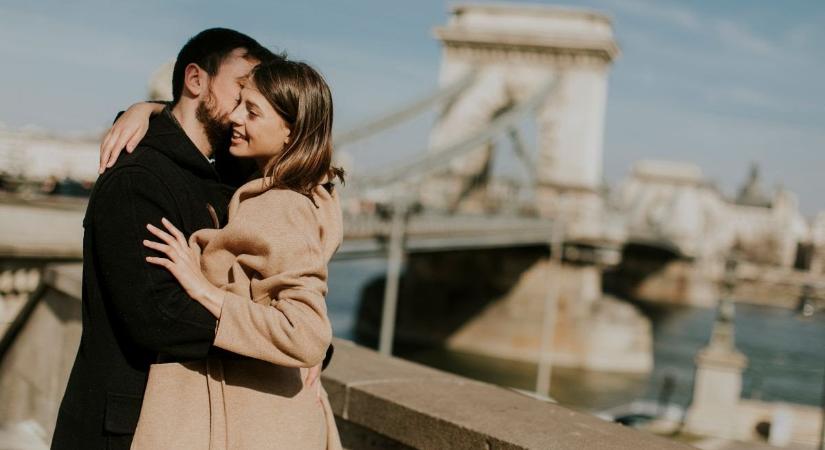 Budapestre repültek a szerelmesek