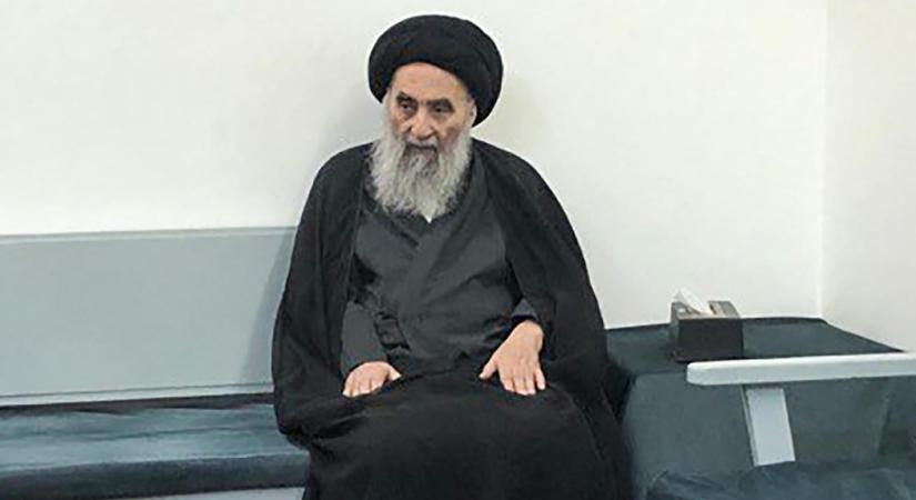 Elítélte és igazságtalannak nevezte az Irán elleni offenzívát Irak legfőbb siíta vezetője
