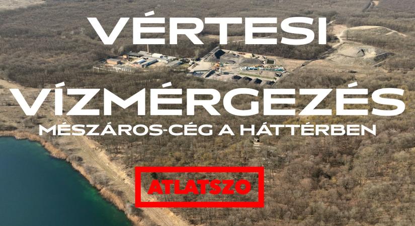 Vízmérgezés a Vértes szívében egy Mészáros-cég telephelyén
