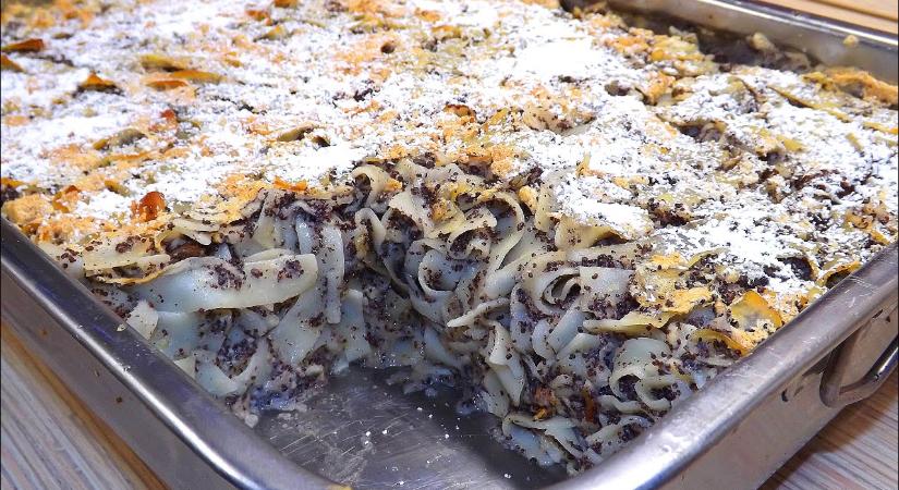 Almás mákos rakott tészta: egy régi magyar kedvenc, amit sokan újra felfedeznek