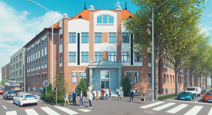 Hatalmas a verseny a debreceni technikum bővítési munkájáért – látványtervekkel