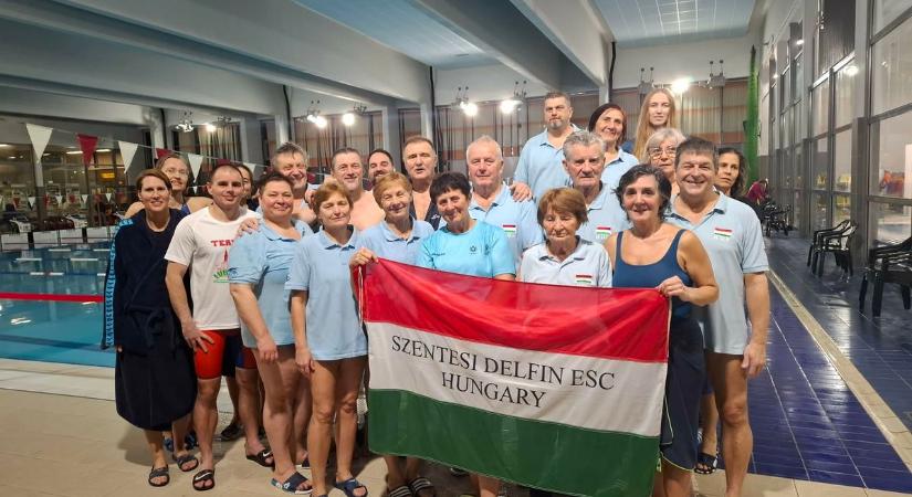 Szentesi aranyeső a rövidpályás úszó-ob-n