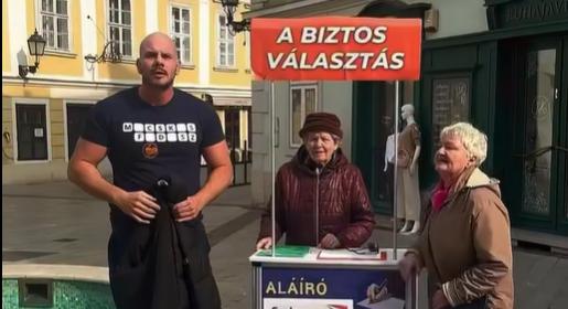 Nyugdíjas pedagógussal üvöltözött az ellenzéki provokátor