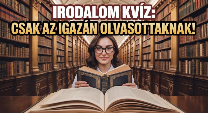Irodalom kvíz: Tíz trükkös kérdés a világirodalom klasszikusairól Twist Olivértől Micimackóig