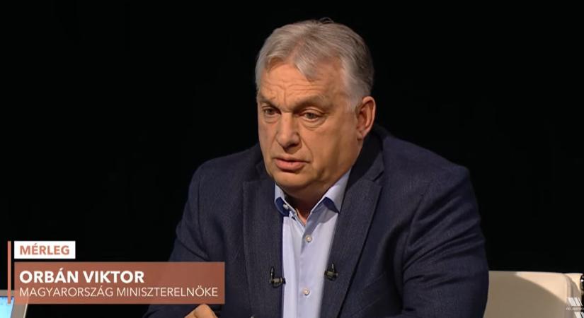 Orbán Viktor ezúttal az ATV élő adásába ment interjút adni
