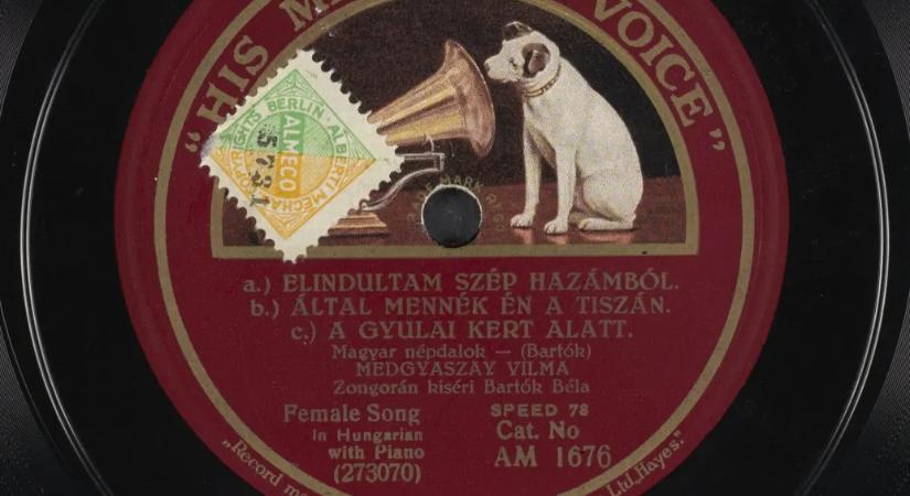 Nyolcszáz gramofonlemezzel bővült a Hangtár, a Széchényi könyvtár online zenei szolgáltatása