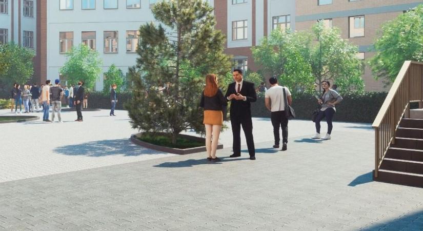 Akár már idén elkezdődhet a debreceni iskola milliárdos felújítása – látványtervekkel