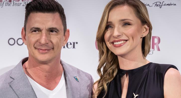 Kovács Dániel Richárd elárulta, ilyen a kapcsolata valójában Nádai Anikóval közös kisfiának a feleségével, Dobos Evelinnel