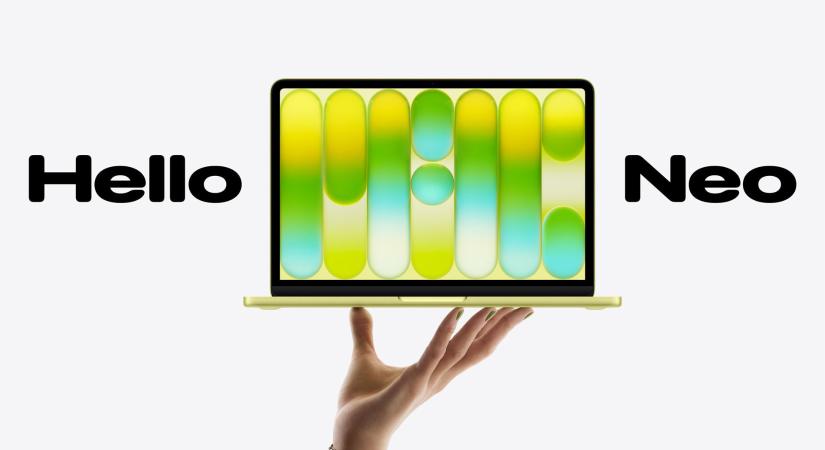 MacBook Neo néven mutatkozott be az Apple legolcsóbb laptopja