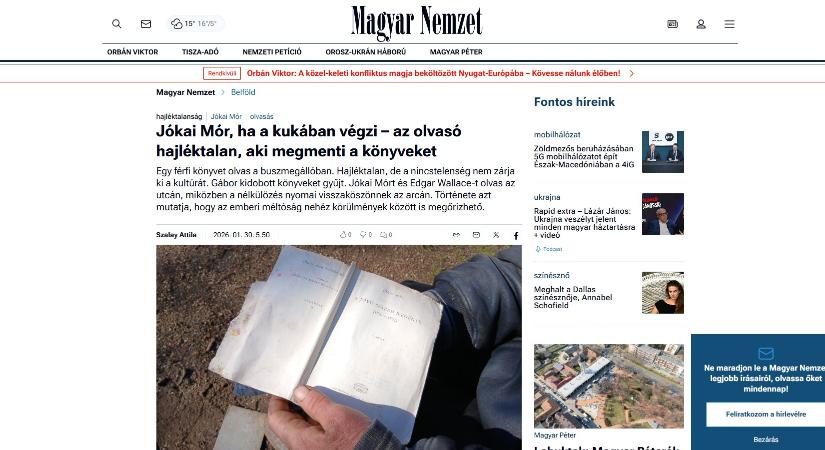 A Provident sajtódíját ezúttal Szalay Attila, a Magyar Nemzet újságírója nyerte