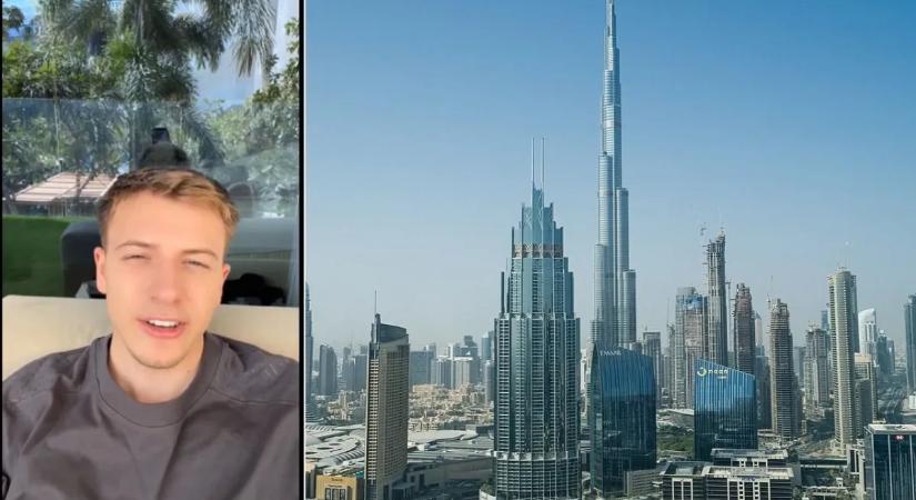 Iráni háború: Elértük a Dubajban rekedt influenszert