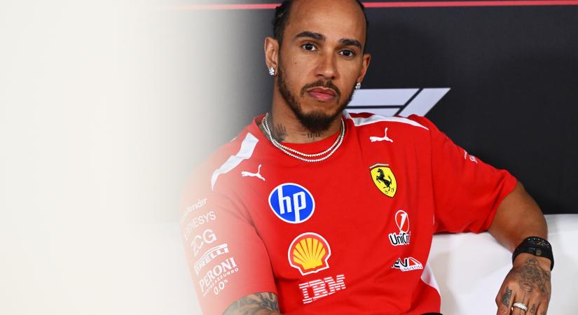 Betegségéről vallott Hamilton, de hülyeséget beszélt