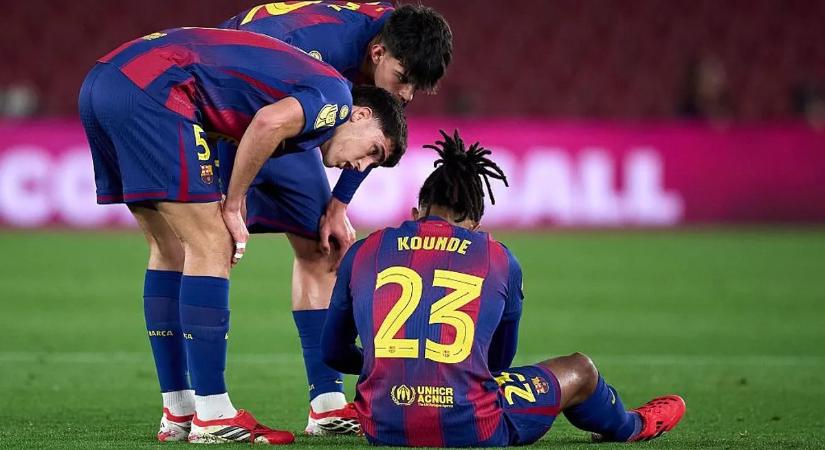 Gondok mindkét spanyol gigásznál: két védő kidőlt a Barcánál, míg Madridban Mbappé sérülése súlyosabb a vártnál