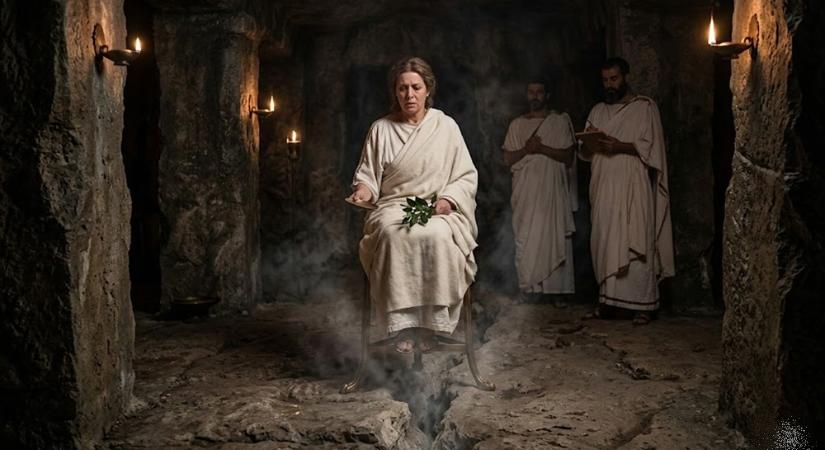 „Az isten szólt… vagy csak a kőszag?” – A delphoi jósda titka, amit ma már a geológus is megirigyel