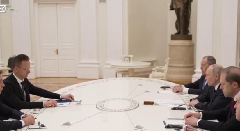 Szijjártó panaszkodott Putyinnak, hogy Ukrajnában magyarokat is besoroztak a hadseregbe