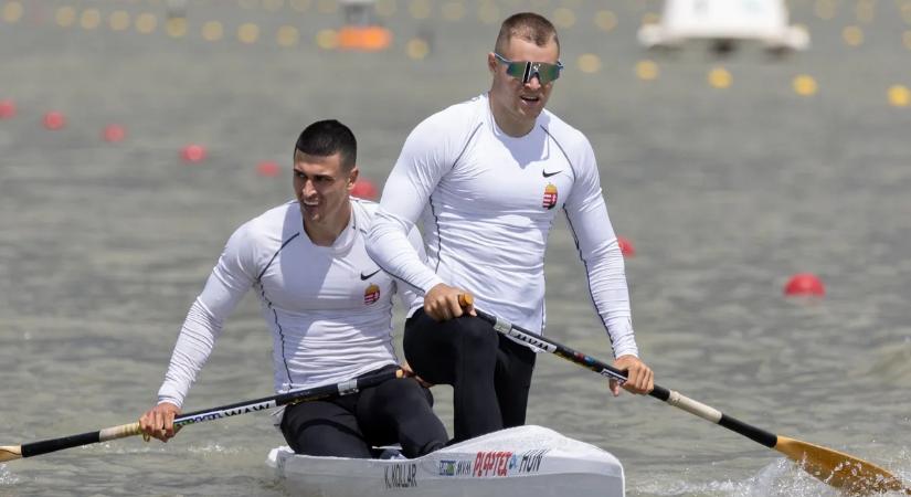 Az olimpiai edzőközpontot tesztelték a kenusok