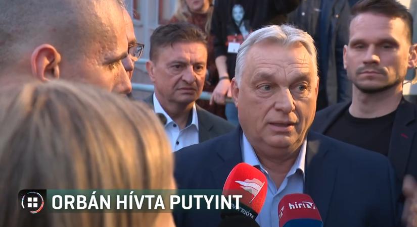 “Kíváncsi vagyok, megvan-e még az olajunk” – ezzel hívta fel Putyint Orbán Viktor