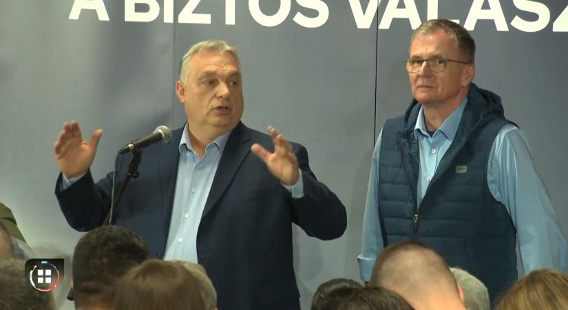 „Vegyenek ki szabadságot és mozgósítsanak” – így buzdította a hevesi aktivistákat Orbán Viktor