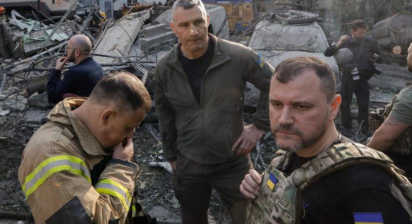 Zelenszkij szerint Vitalij Klicskónak felelnie kell majd a kijevi áramszünetekért