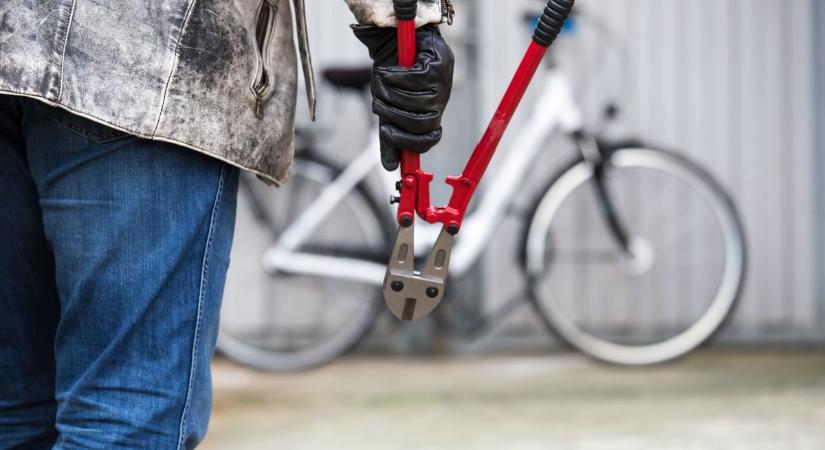 Egyetlen este alatt bukott le a biciklitolvaj