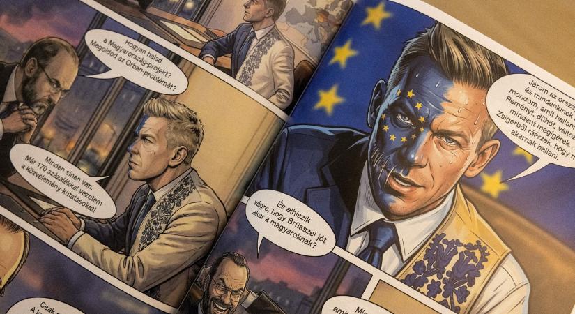 Megdöbbentő leleplezés lett a Magyar Péter-képregény