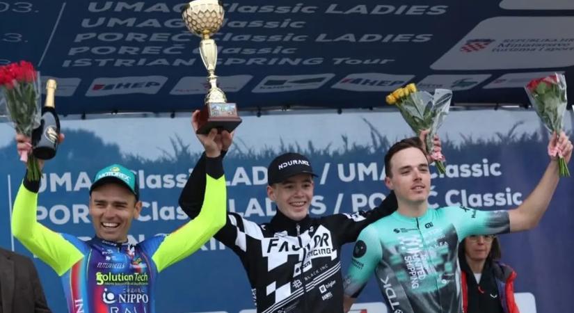 Kerékpár: Fetter Erik holtverseny mögött lett harmadik az umagi egynaposon – videó