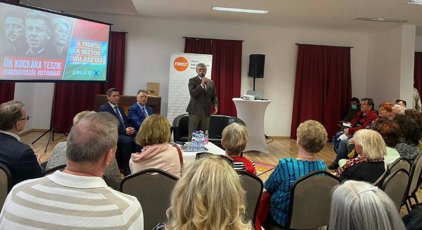 Háború, energiaárak, választások – Kövér László Nagyvenyimen járt