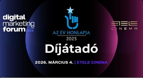 MEGVANNAK „AZ ÉV HONLAPJA” 2025 DÍJAZOTTJAI!