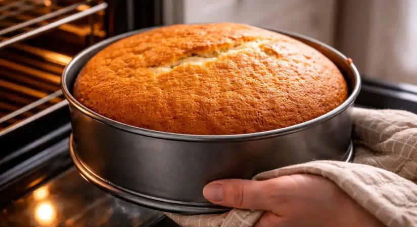 Nem teszek bele sütőport, mégis gyönyörűen megemelkedik, csak egy dolgot csinálok másképp