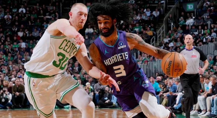 A Boston is legyalulva – csak korábbi NBA-bajnokok építettek olyan szériát, amilyet most a Charlotte