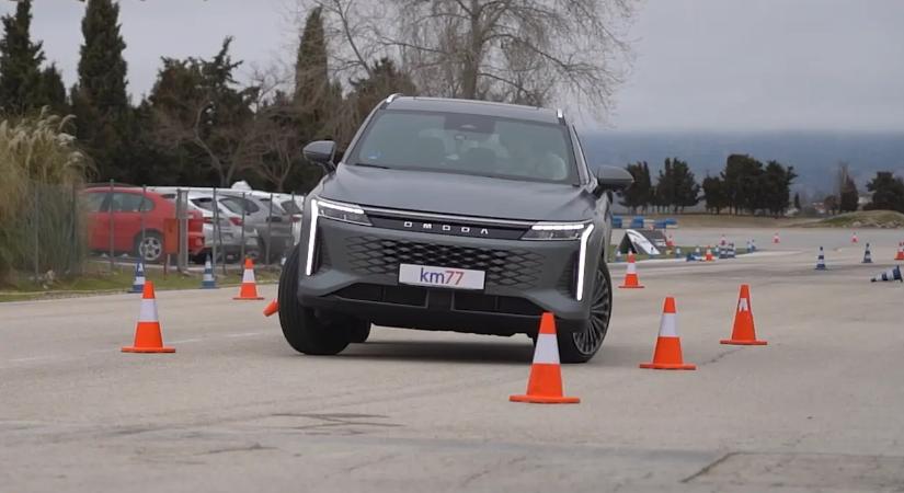 Jávorszarvasteszten a legnagyobb Omoda! Vajon boldogul a bóják közt?