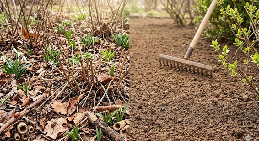 Miért nem kell mindig rendet rakni tavasszal a kertben?