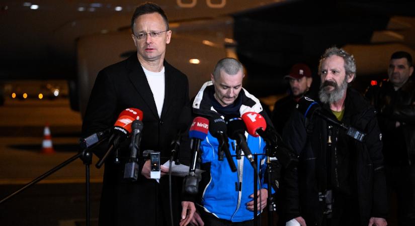Szijjártó Péter: semmit sem kért Vlagyimir Putyin az elengedett foglyokért