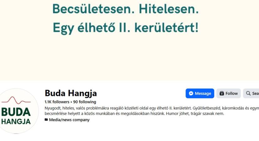 Lokálpatriótának álcázott oldalak terjesztik a kormánypropagandát Budán (is)