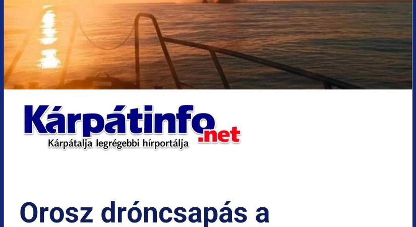 Orosz dróncsapás a Fekete-tengeren, sérültek is vannak a civil hajó legénységének tagjai között