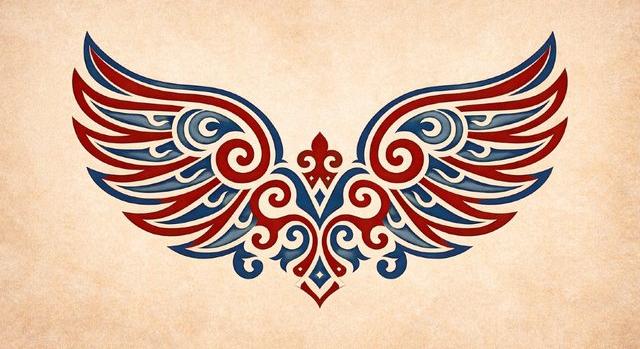 A szőnyegektől a bőrig: hogyan váltak a hagyományos kazah díszítőelemek tetoválásokká