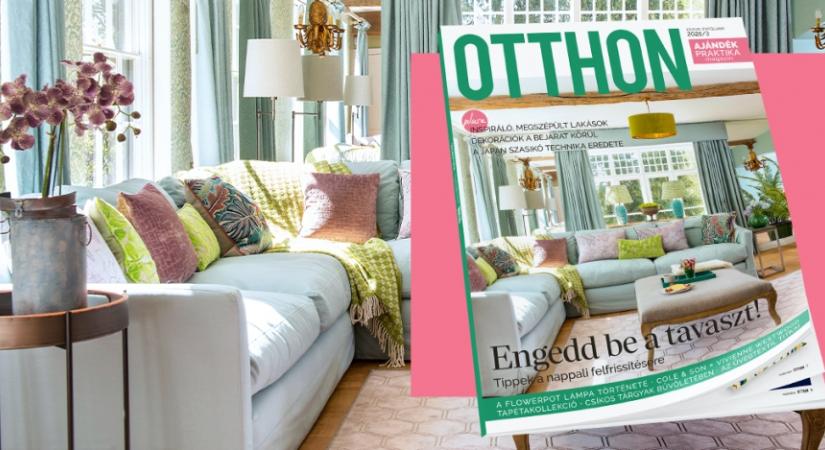 Márciusban is OTTHON: a napsütéssel együtt megérkezett új lapszámunk!