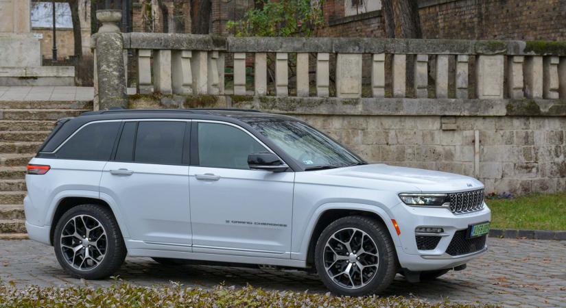 Jeep Grand Cherokee 4xe - Amikor a törzsfőnök is átáll az elektromos bagóra