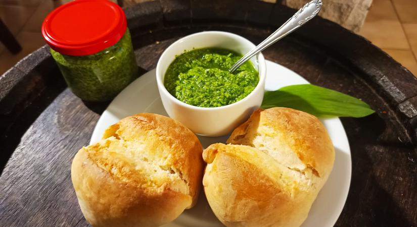 Tavasz a konyhában – Medvehagyma pesto