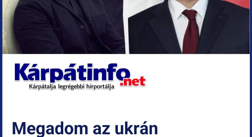 Megadom az ukrán katonáknak Orbán számát, ha nem oldja fel a 90 milliárd eurós hitelt – Zelenszkij